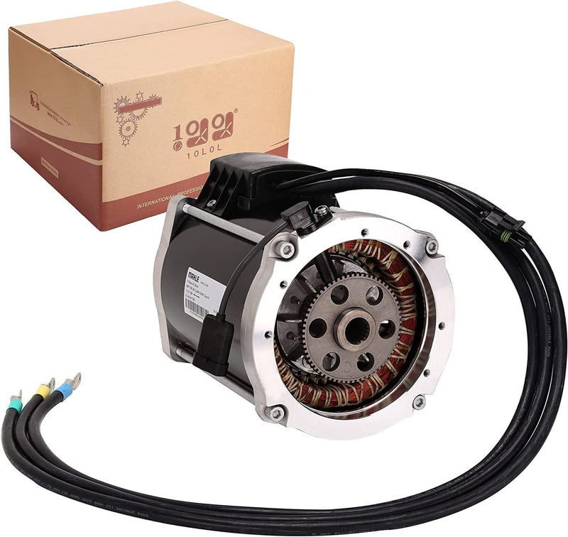 48 Volt AC Electric Motor Fits EZGO RXV 2008-UP and 2FIVE 2010-2015 611355, 601882, 601883, 611355, 671143