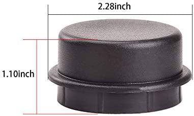 Golf Cart Front Hub Dust Cap Cover Size