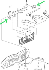 10L0L Golf Cart Bag Rack Strap Buckle