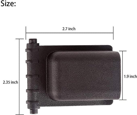 10L0L Golf Cart Bag Rack Strap Buckle