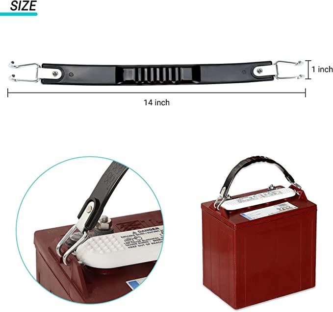 10L0L golf cart Battery Carrier Strap