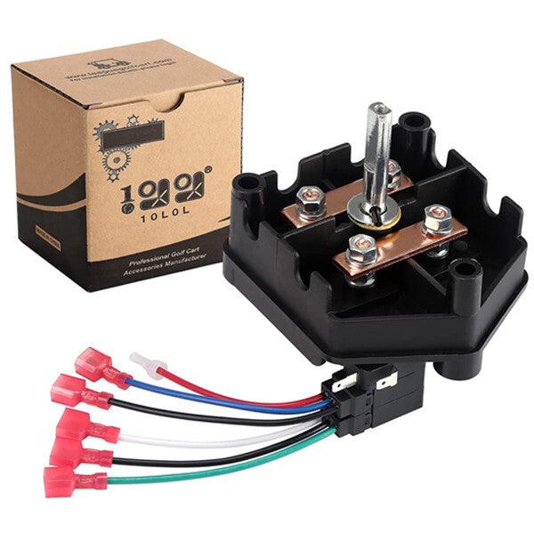 10L0L 48 Volt Golf Cart Forward Reverse Switch Assembly for Club Car DS 1996-up