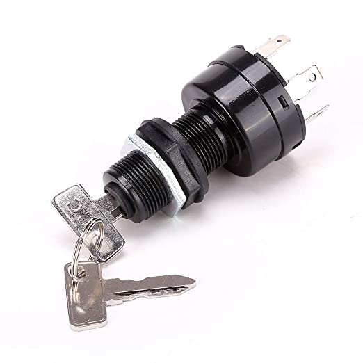 Golf Cart Starter Ignition Key Switch for Club Car Precedent Electric 2004 - Up -10L0L