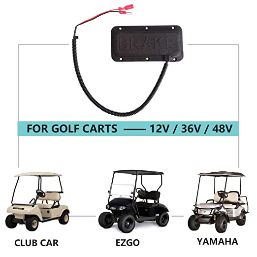 Golf cart brake light switch applicable models