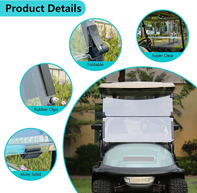 Club Car Golf Cart Windshield Product Details