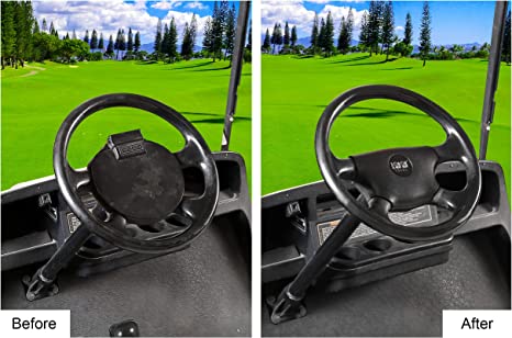 silicone golf cart steering wheel cover