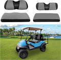 Golf cart seat cover black