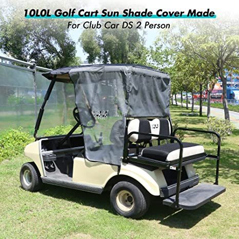 sun visor for golf cart