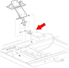 Accelerator Pedal Box Assembly for EZGO TXT 2000-up Electric (PDS Model only), 73333-G05 73333G05 - 10L0L