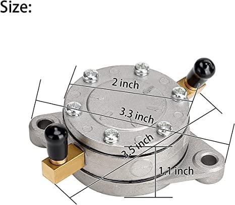 10L0L Golf Cart Fuel Pump Size