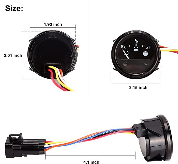 Golf Cart Battery Chart Dimensions