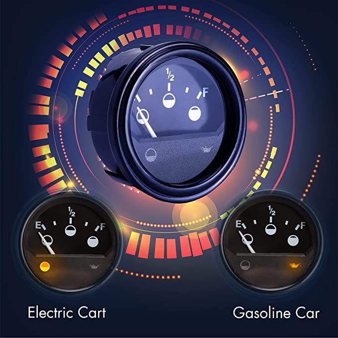 10L0L Golf Cart Battery Meter & Fuel Gauge