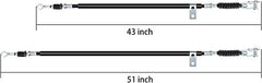 Golf Cart Brake Cable Size