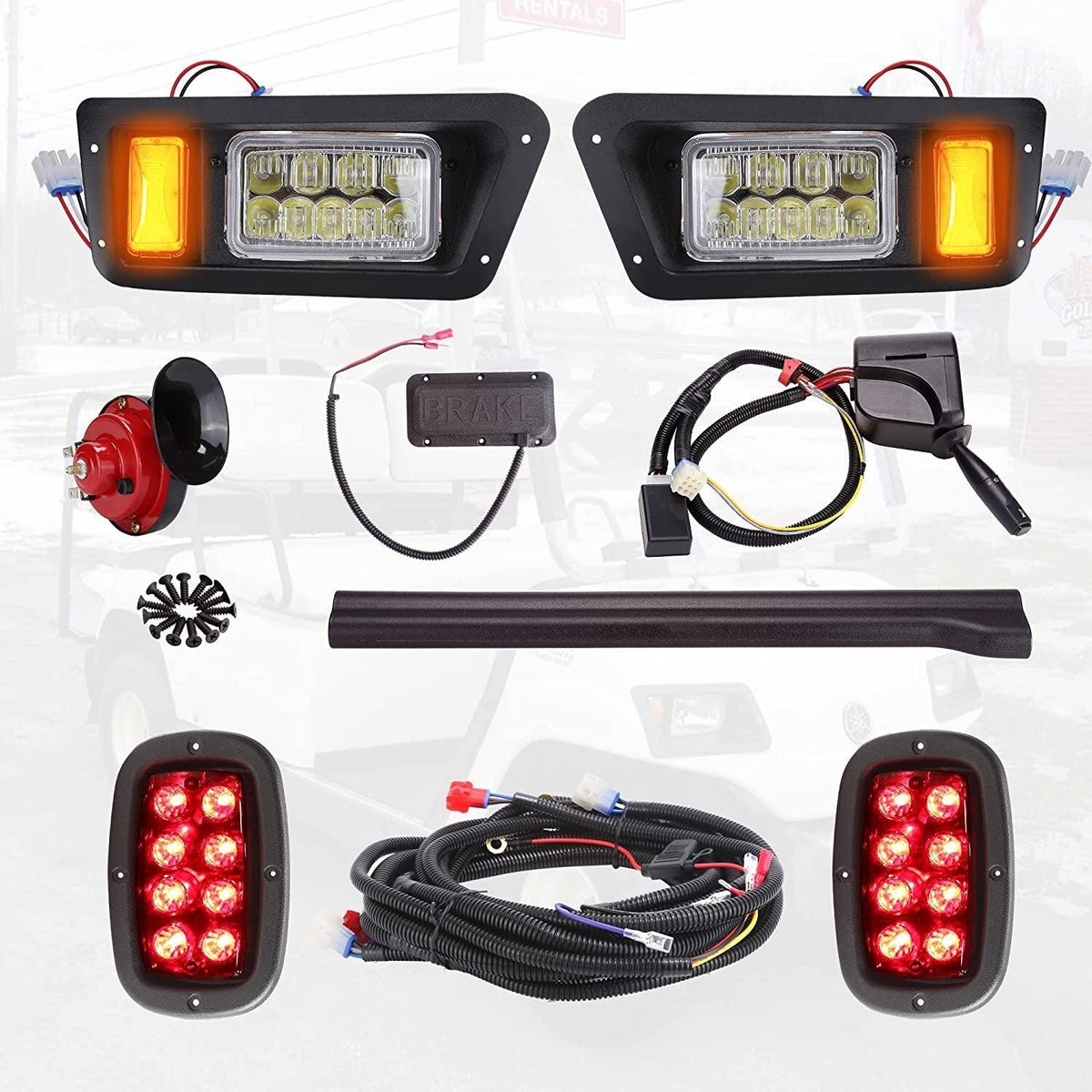 Golf Cart Light Kit Yamaha Golf Cart Headlights