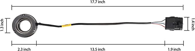 10L0L GOLF CART SENSOR SIZE