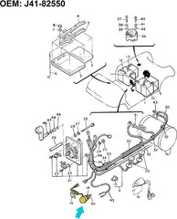 Golf Cart Stop Switch Assembly for Yamaha