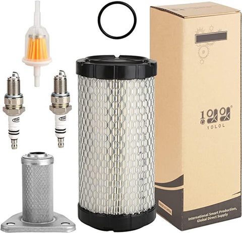 EZGO Golf Cart Tune Up Kit for TXT RXV Air Filter Oil Filter Fuel Filter Spark Plug