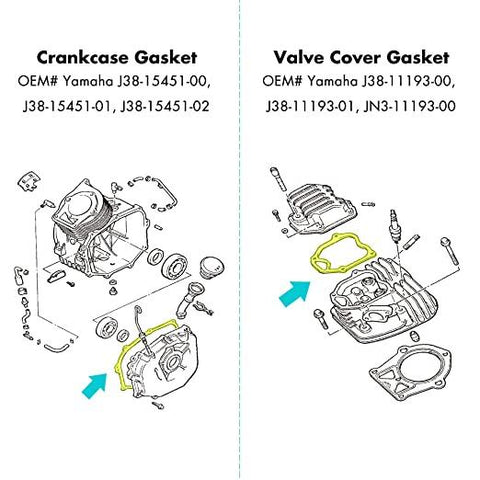 Golf Cart Crankcase Gasket