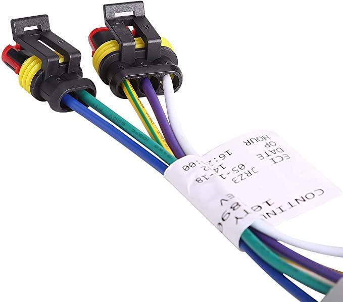 MCOR 3 and 4 Adapter Harness Motor Controller Output Regulator for Club Car 103890801 - 10L0L