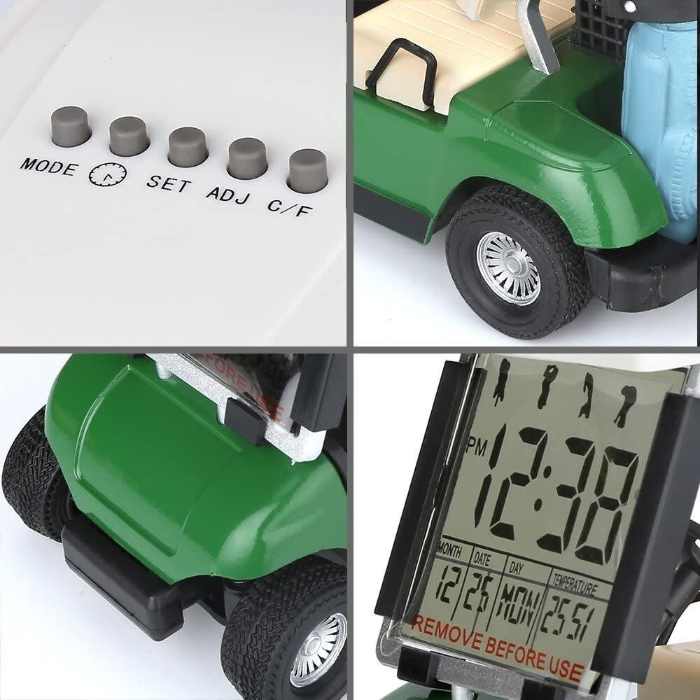 Mini golf cart clock detail