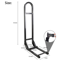 Safety handrail size